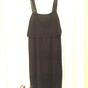 J. Crew Eyelet Midi Tank Dress - Sz 10