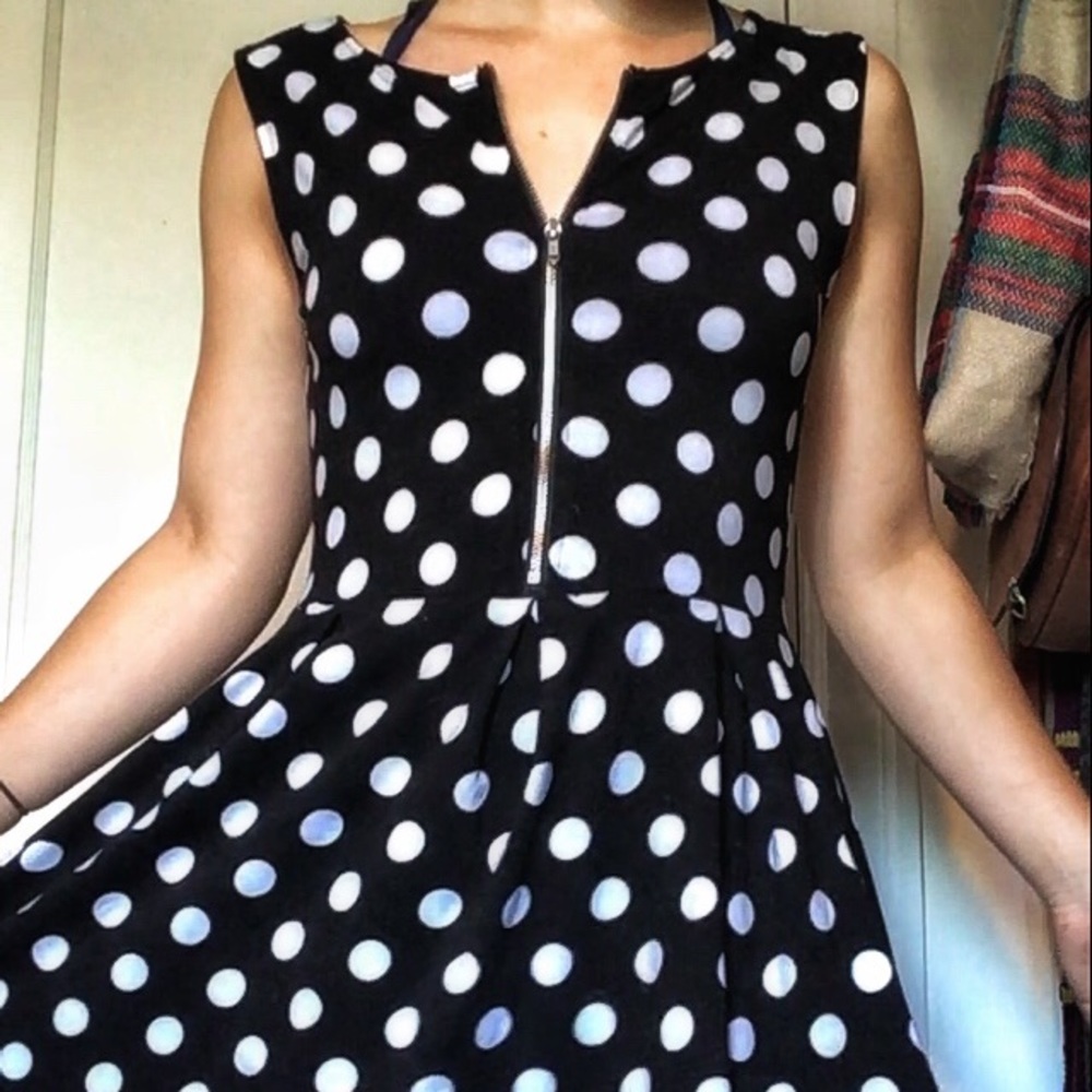 H&M polka dot dress