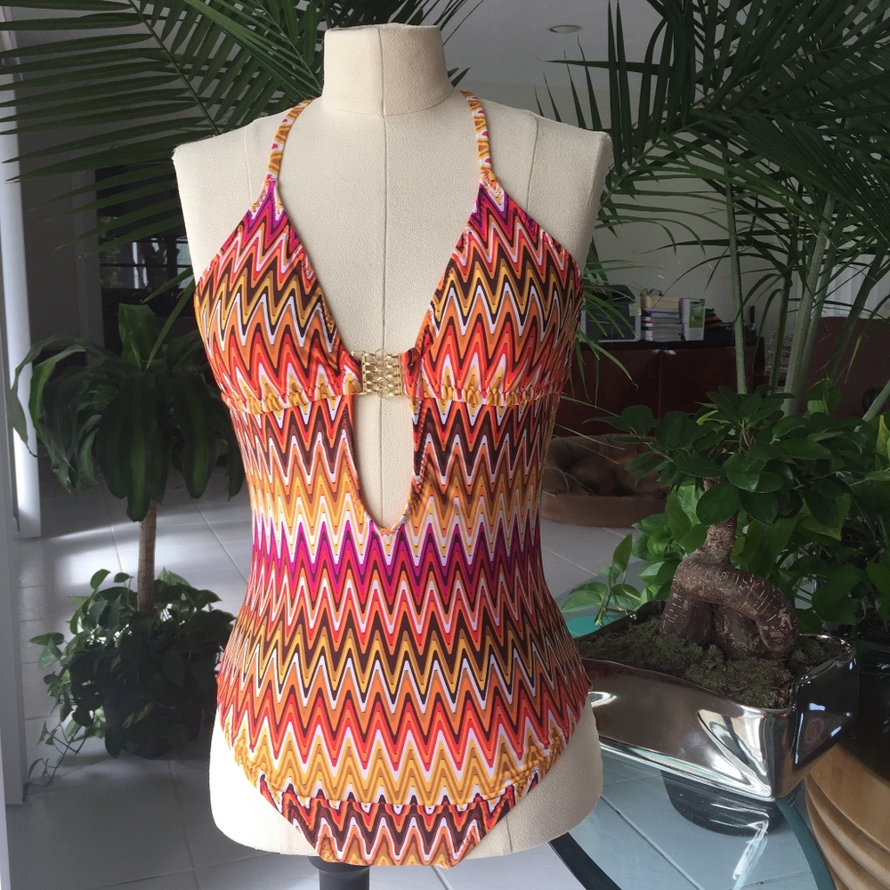 ABS Allen Schwartz one piece swim suite