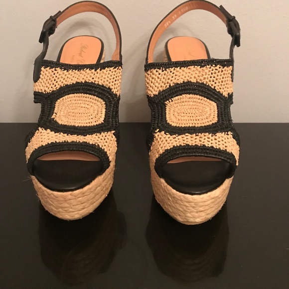 SOLD 🎉 Robert Clergerie Drastic Raffia Platform - Picture 3 of 8