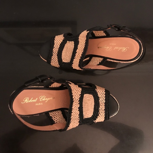 SOLD 🎉 Robert Clergerie Drastic Raffia Platform - Picture 7 of 8