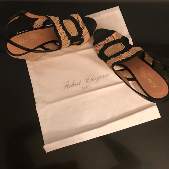 SOLD 🎉 Robert Clergerie Drastic Raffia Platform - Picture 8 of 8