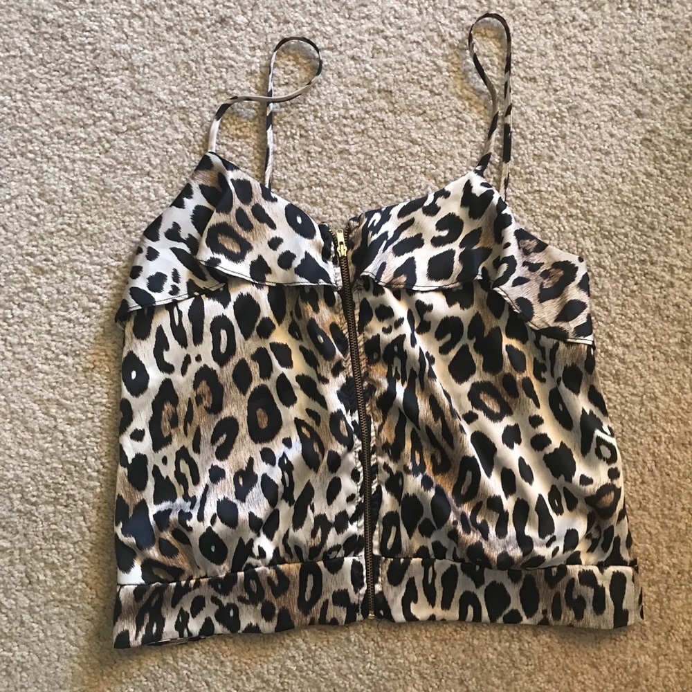 Cheetah Print Blouse