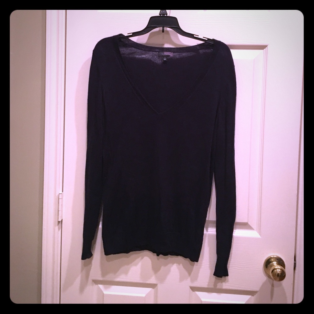 The Limited navy sweater