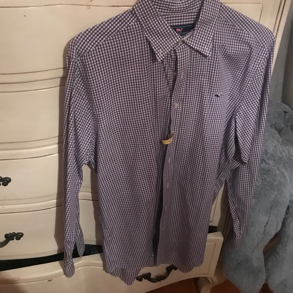 Vineyard Vines Other - Purple Gingham Vineyard vine’s button down
