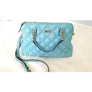 Kate Spade Leather Quilted Satchel
