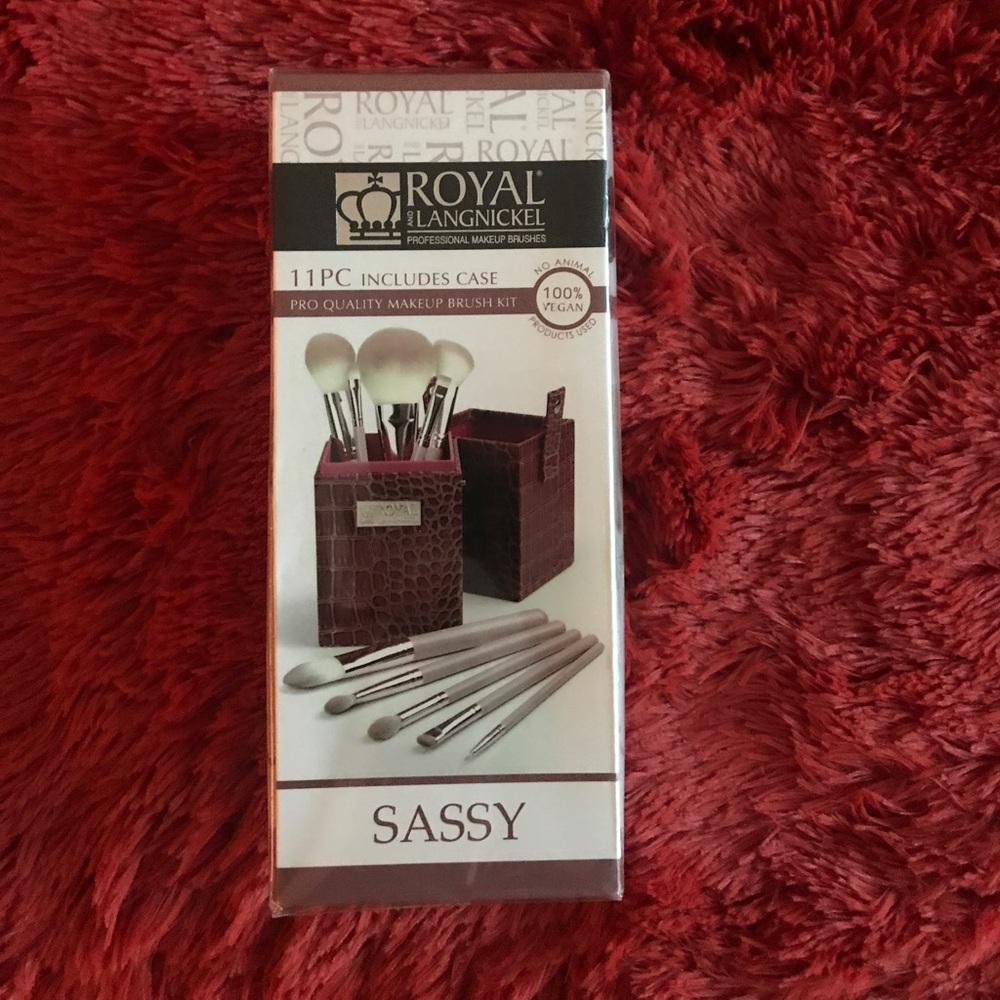 Makeup brush set