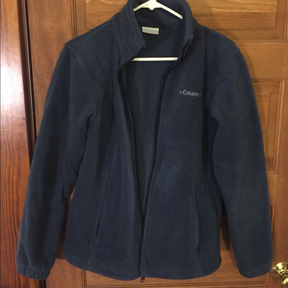Columbia Navy Blue Fleece Jacket