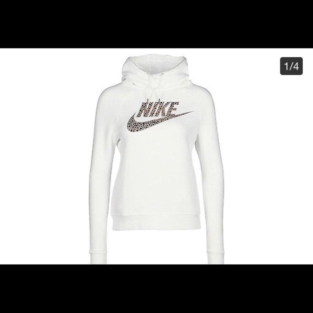 White Nike pullover hoodie - Picture 4 of 4