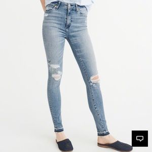 Abercrombie high rise jeans