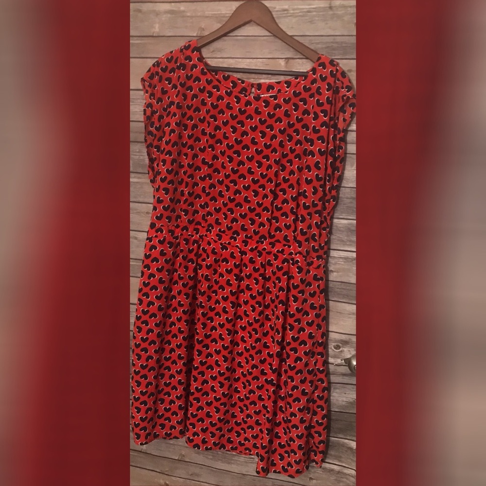 Navy Heart Dress