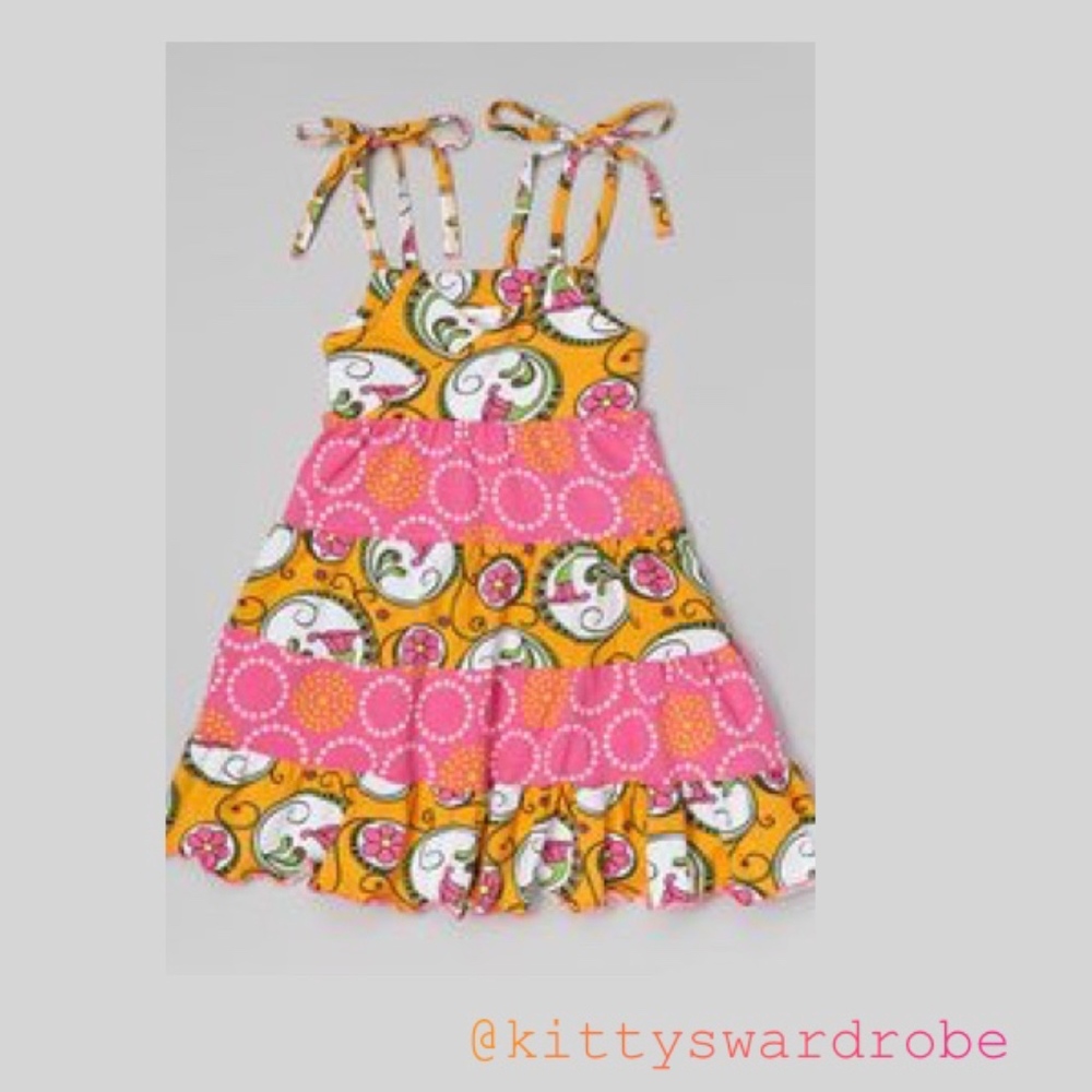 Cotton Aline Tiered Dress