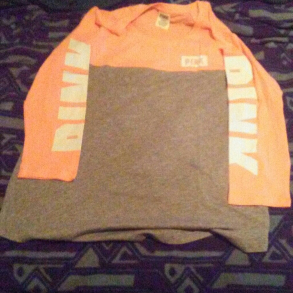 SOLD!!!!!! Brand new VS PINK long sleeve tee