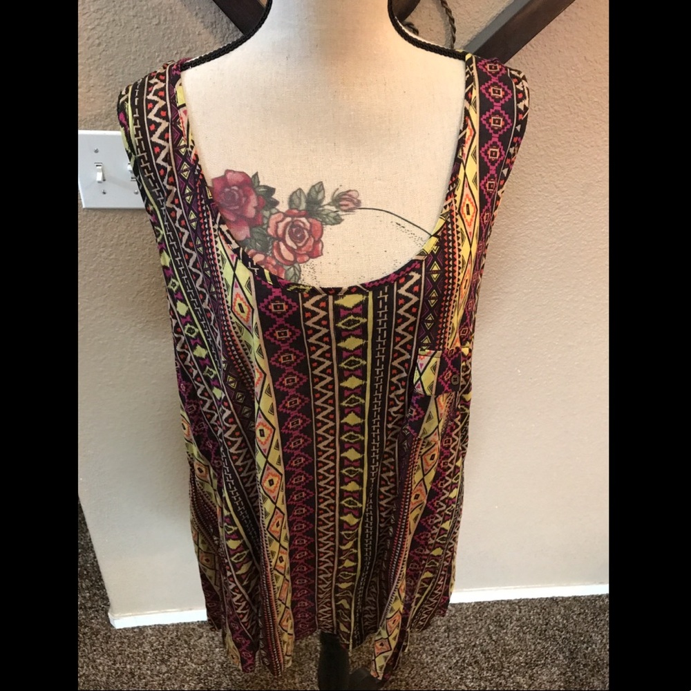 3 for $35. Plus Sz 2x Bohemian wet seal tank blouse NWT