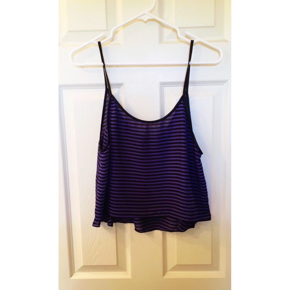 Stripped crop top