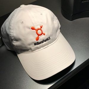 Orangetheory Fitness burn for ALS Nike hat.