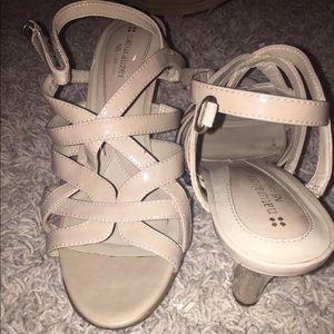 Nude heels! So comfy!