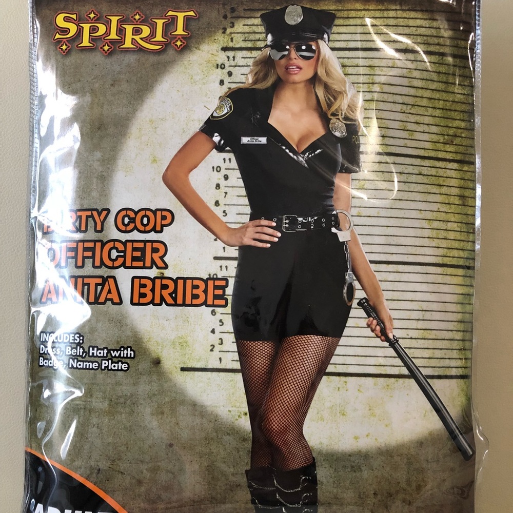 🆕  Dirty Cop Officer Anita Bribe Dress