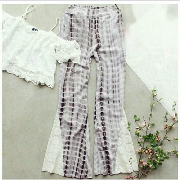 Infinity Raine Pants - Tie-Dye Lace Insert pants