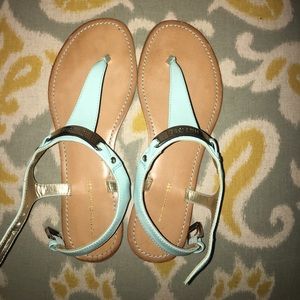Blue Tommy Hilfiger Sandals