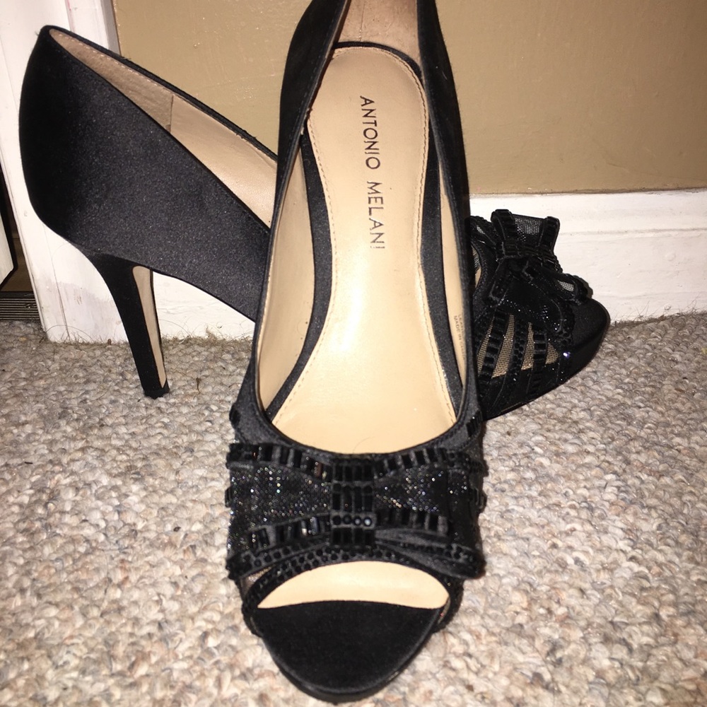 Antonio Melani Black Heels