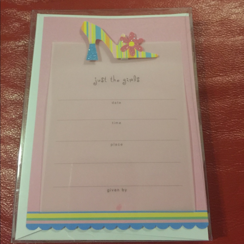 "Just the girls" Invitations