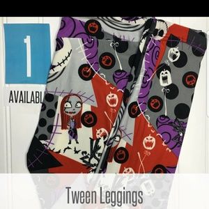 Lularoe Tween Nightmare Before Christmas Leggings