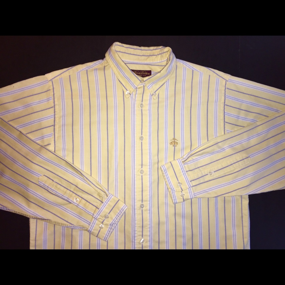 Men's Brooks Brothers Button Down Cotton Shirt XL
