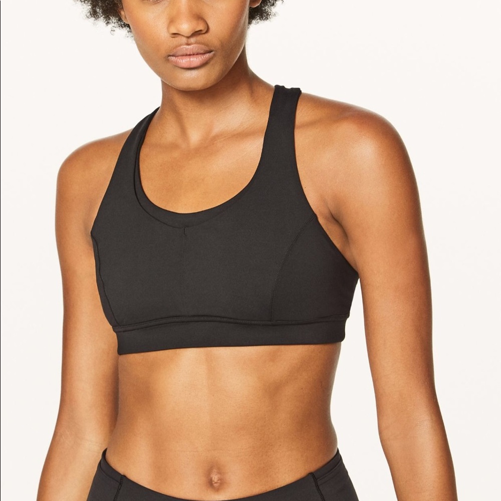 Lululemon black size 4 Run On Bra