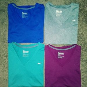 Bundle Women's Nike Dri-Fit tees