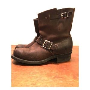 Frye 8R Engineer Leather Boot