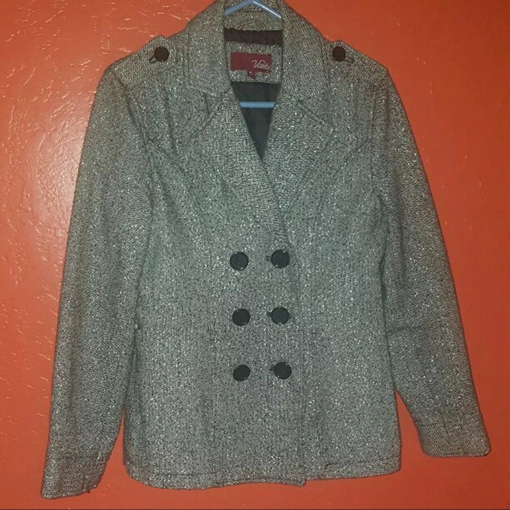 📛 ON SALE!!! 📛 Silver/Gray Peacoat