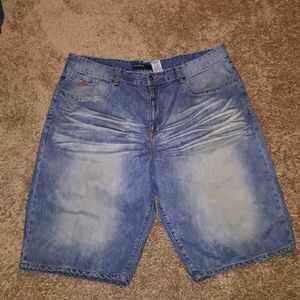 Men's jean shorts