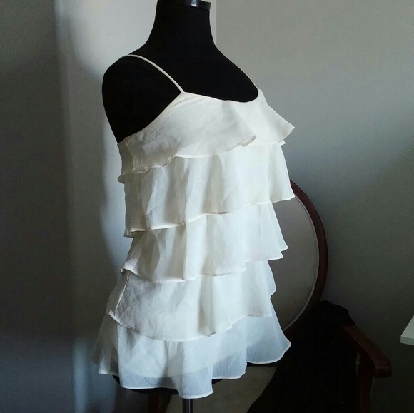 Clearout! Flouncy Shimmery Top - Picture 2 of 5