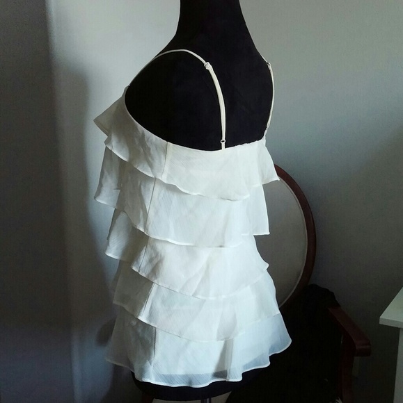 Clearout! Flouncy Shimmery Top - Picture 3 of 5