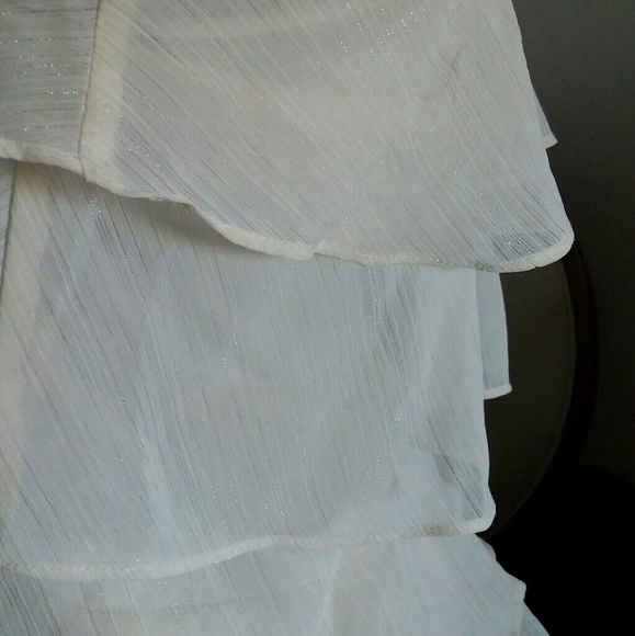 Clearout! Flouncy Shimmery Top - Picture 5 of 5