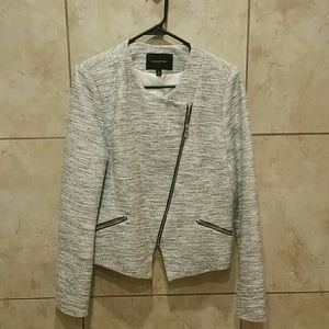 Banana Republic Tweed Moto type Blazer Jacket