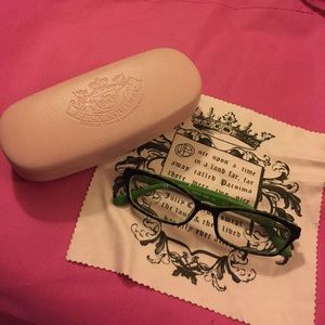 Juicy Couture Glasses - green and black