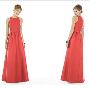 Alfred Sung Style D707 Dress - Firecracker