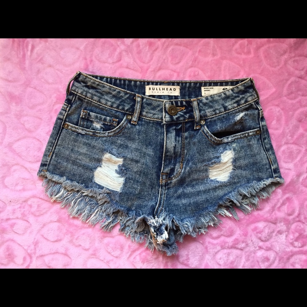 Jean cutoff shorts