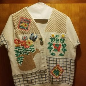 Cute embroidered sweater