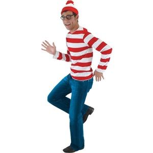 Where's Waldo Men's Halloween Costume
