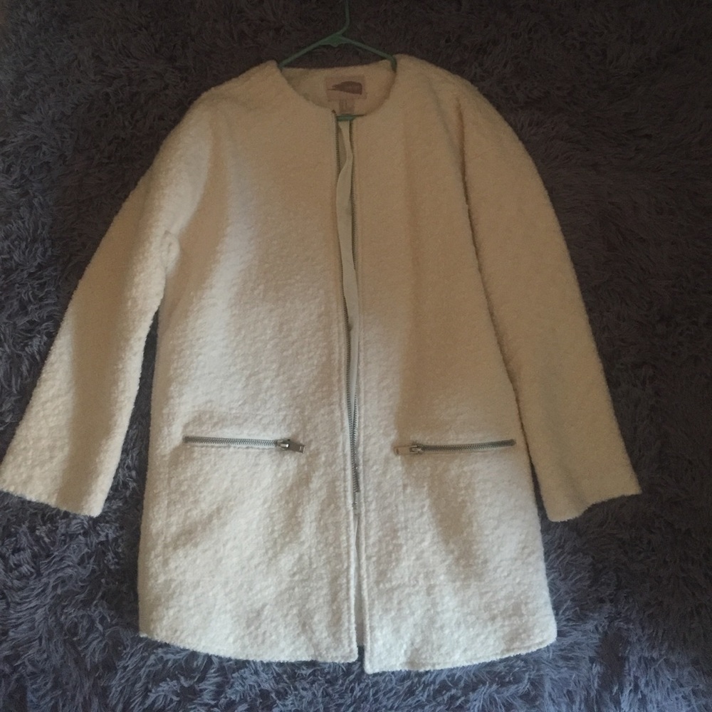 Lovely white long coat