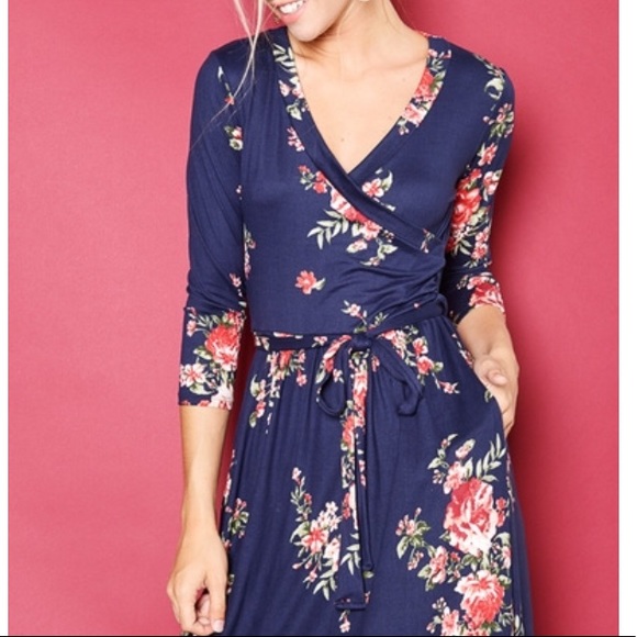 ✨Buy 3 Get 1 FREE ✨/LAST/ Floral Maxi Dress - Picture 4 of 7