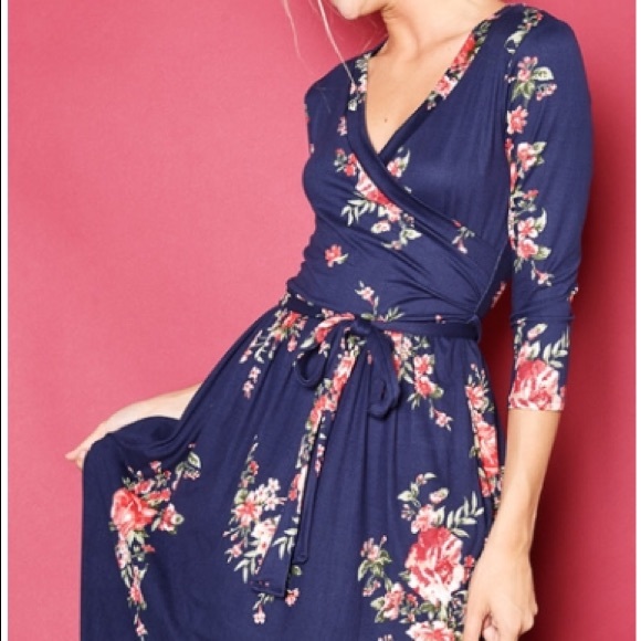 ✨Buy 3 Get 1 FREE ✨/LAST/ Floral Maxi Dress - Picture 5 of 7