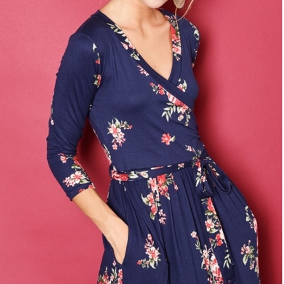 ✨Buy 3 Get 1 FREE ✨/LAST/ Floral Maxi Dress - Picture 6 of 7