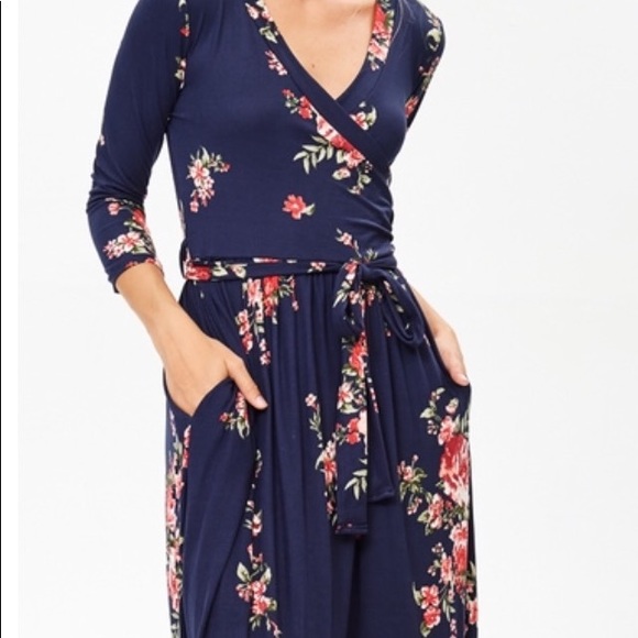 ✨Buy 3 Get 1 FREE ✨/LAST/ Floral Maxi Dress - Picture 3 of 7