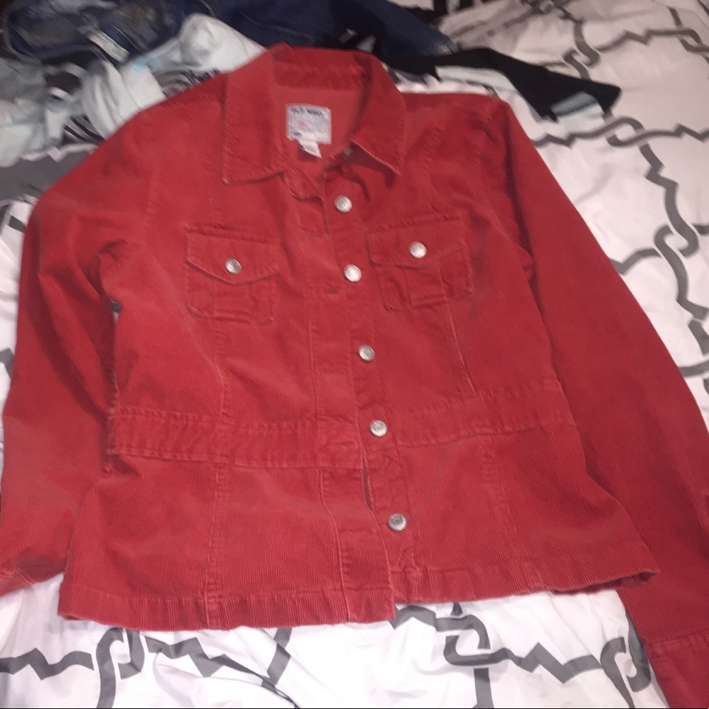 3/$20 Vintage cord jacket TRADE ITEM