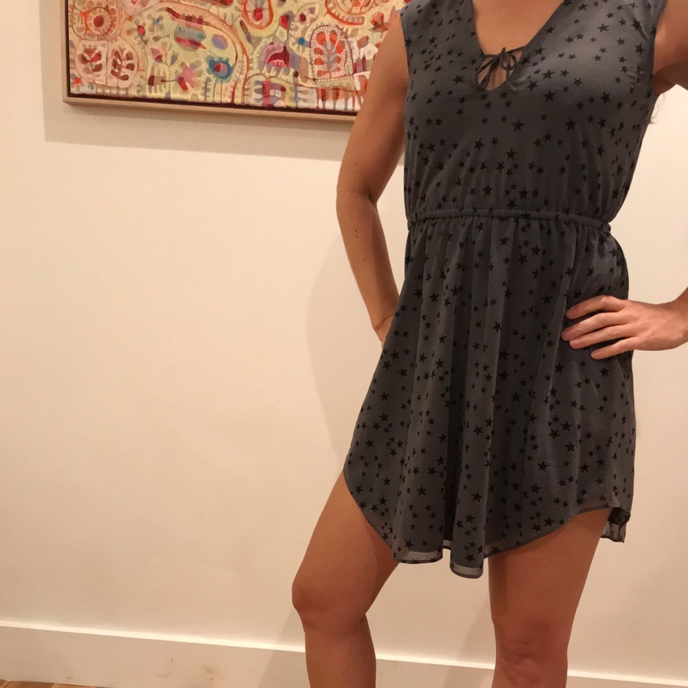 Star-patterned dress
