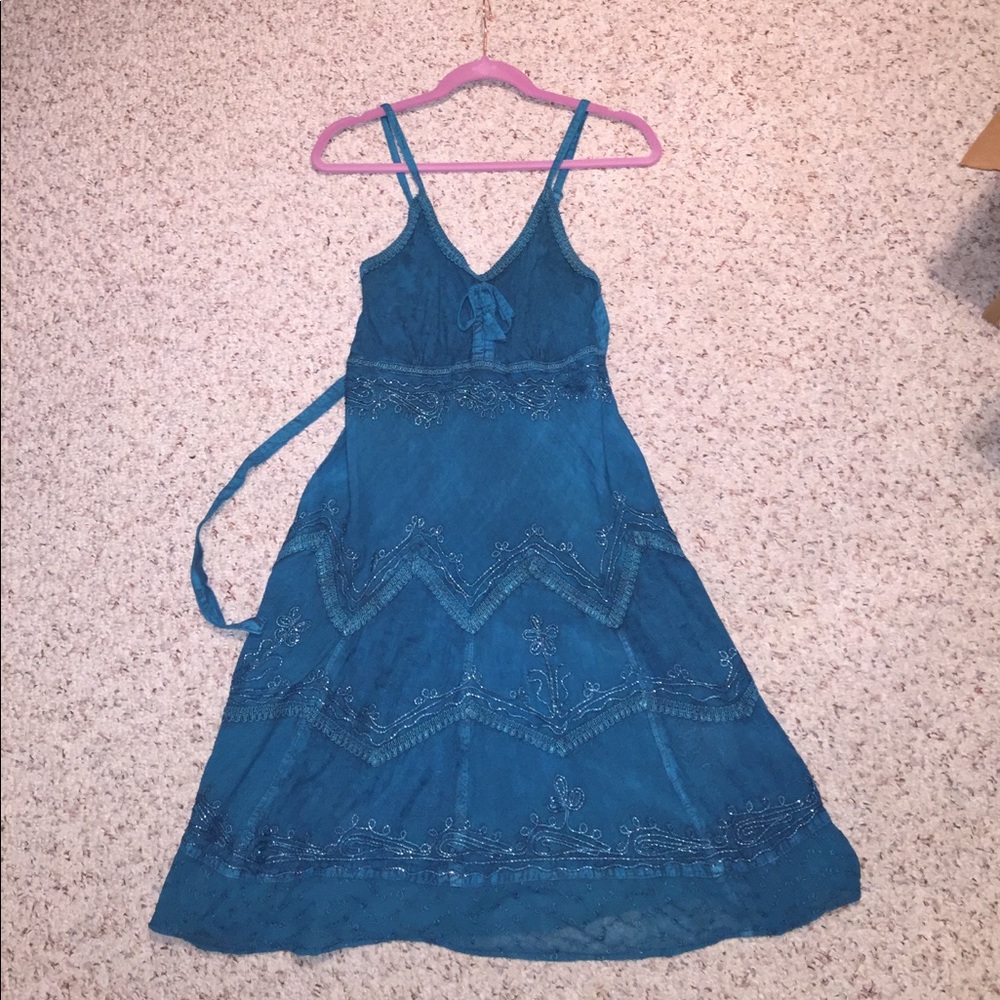 Embellished Bohemian Sun Dress